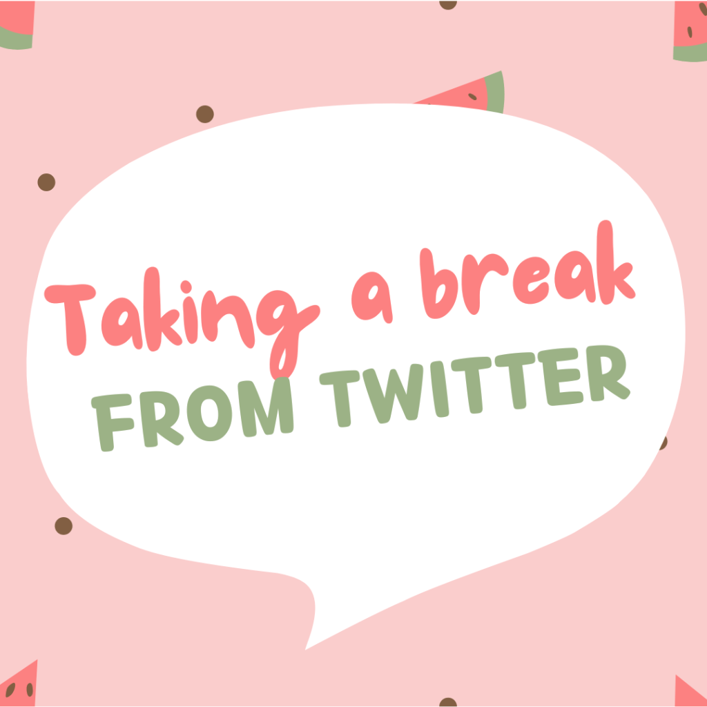 I'm Taking a Break from Twitter, I'm Reading More Books&nbsp;Too…